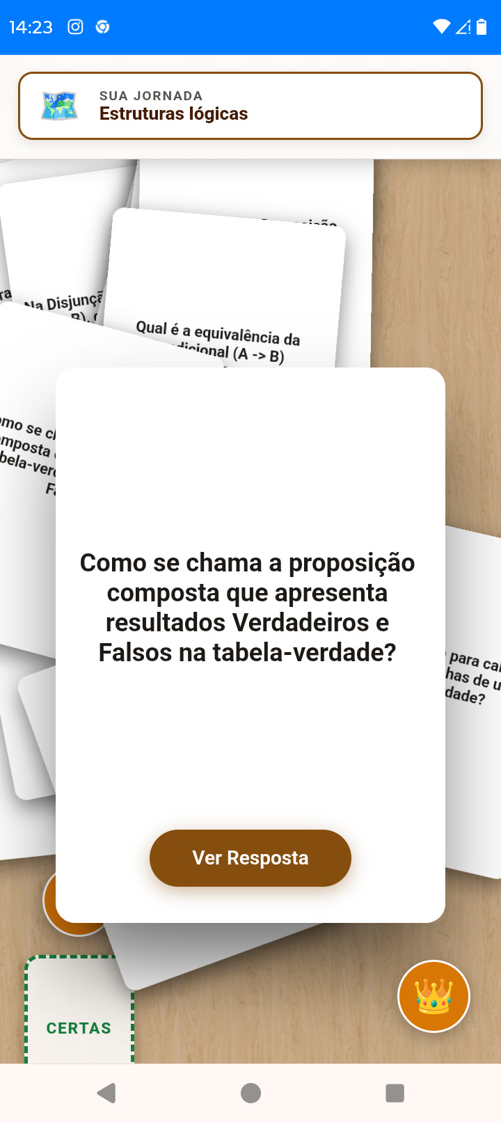Tela do Aplicativo
