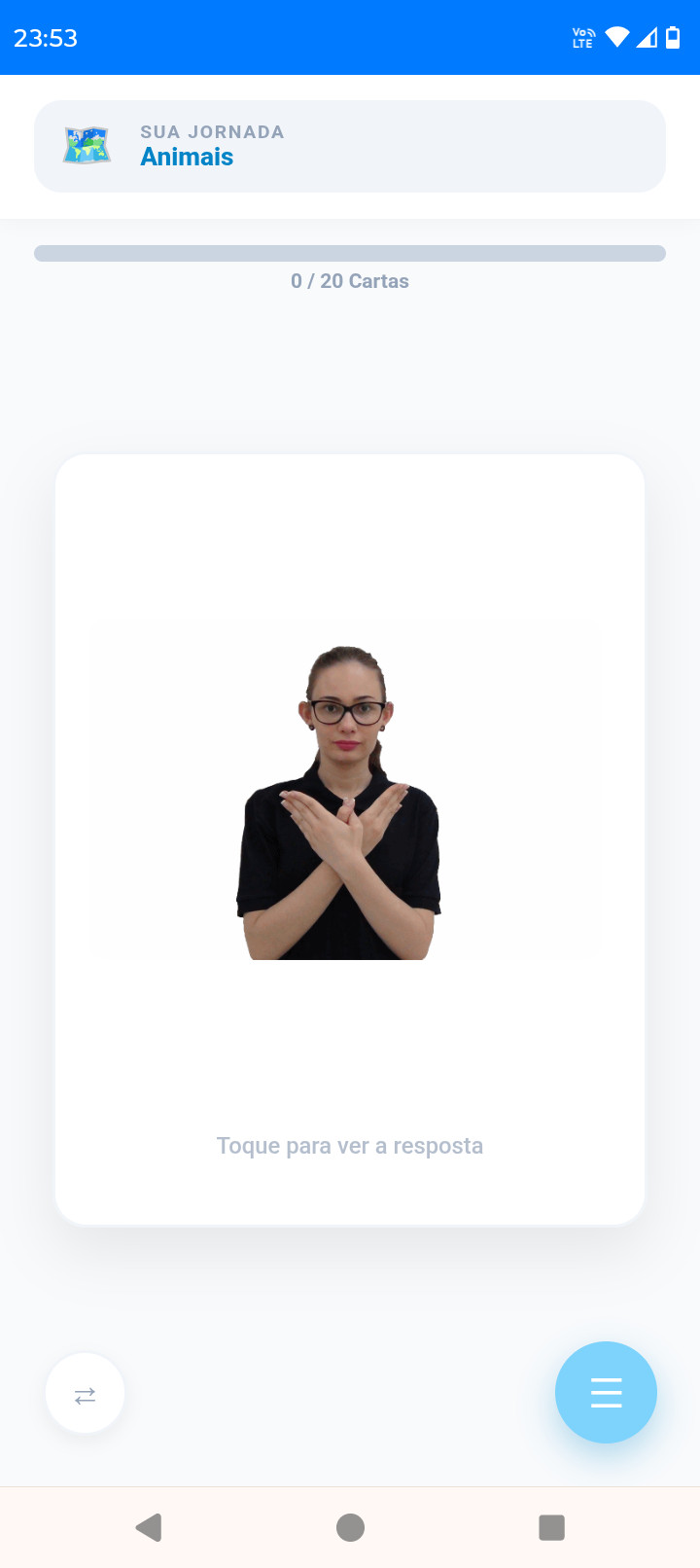 Tela do Aplicativo