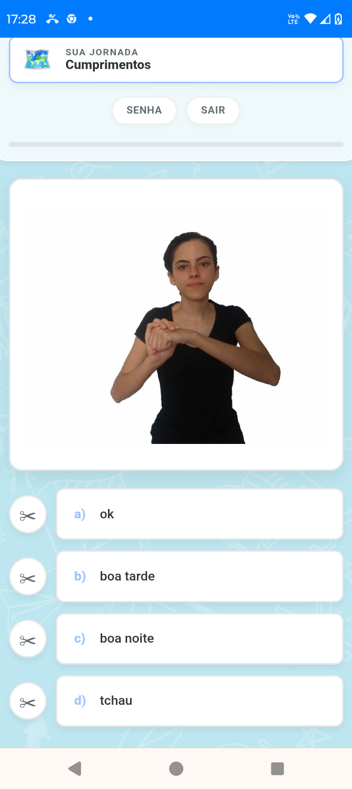 Tela do Aplicativo